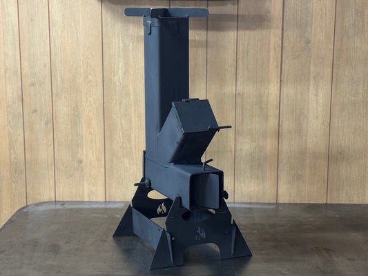 4" rocket Stove